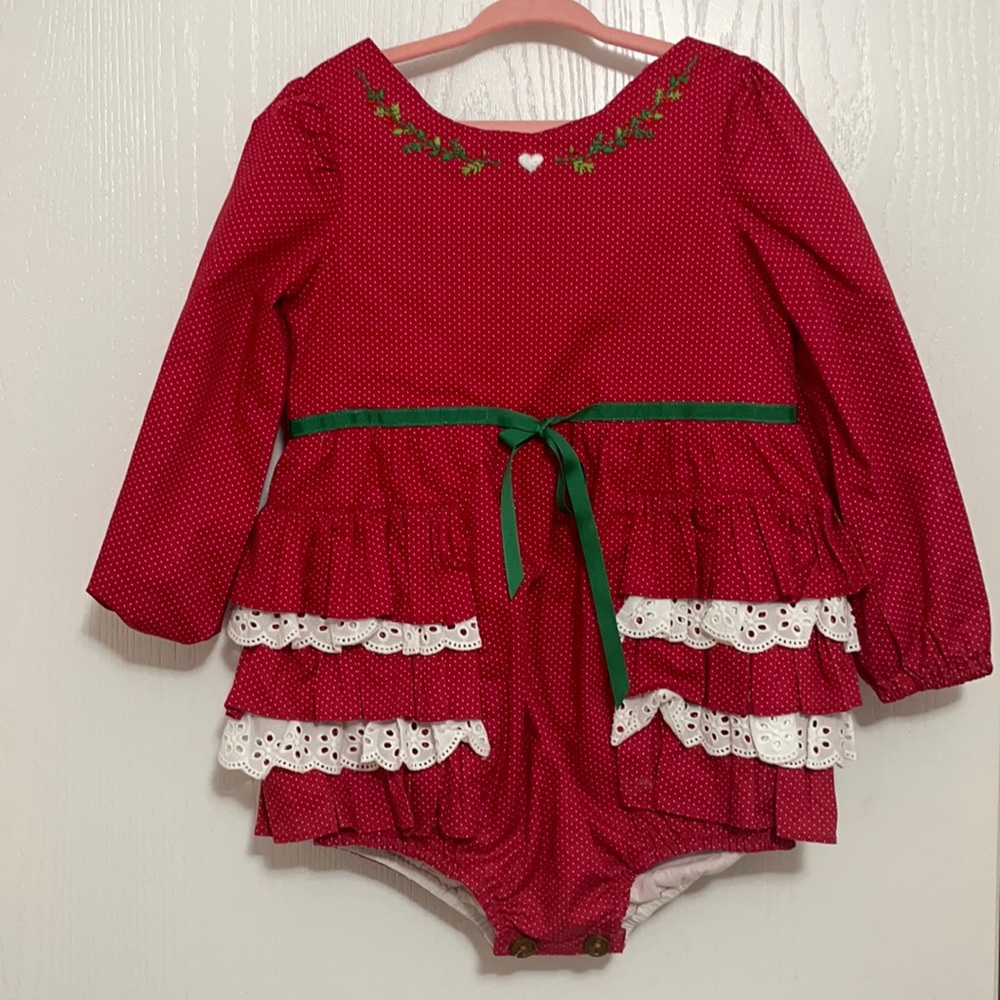 Love and grow Christmas romper